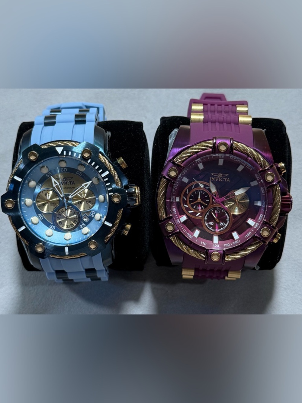 Invicta Bolt Lot of 2 Watches Model 40819 Model 40793